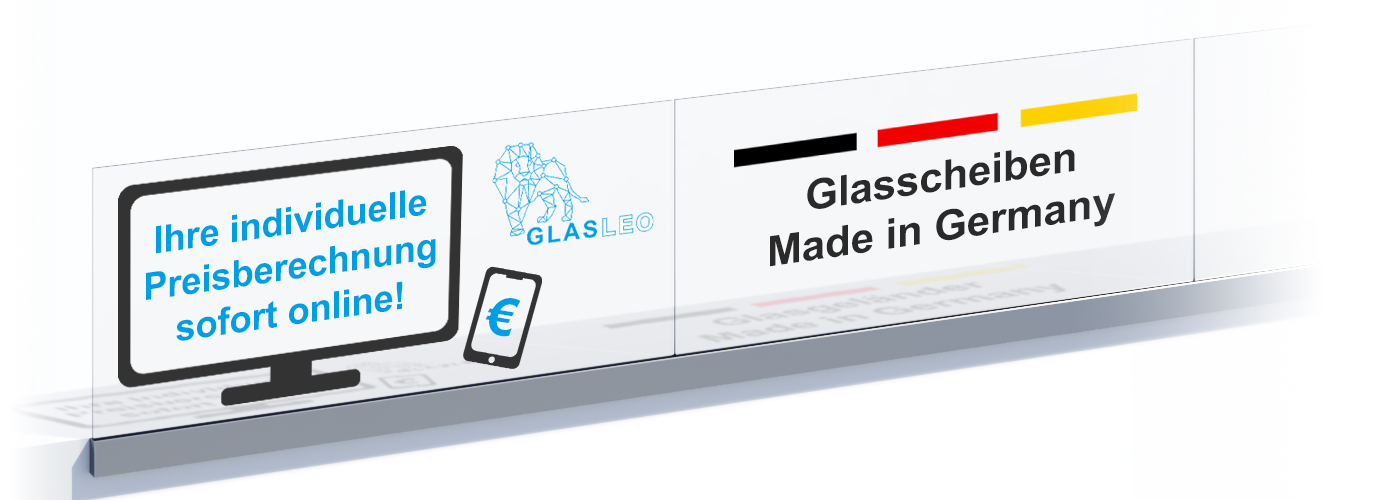 Glasscheiben in wenigen Schritten